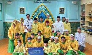 Pendidikan Anak Yatim Piatu di Panti Asuhan Nurul Iman Jadi Sorotan dalam Acara PNM Mercusiar