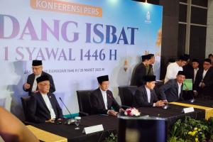 Pemerintah Tetapkan Idul Fitri 2025 Jatuh pada Senin 31 Maret