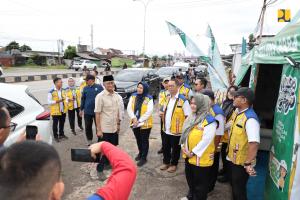 Arus Balik Lebaran 2025, Menteri Dody Tinjau Kesiapan Jalan Tol Trans Sumatera