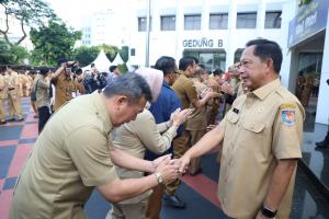 Halalbihalal Kemendagri dan BNPP, Mendagri Ajak Koreksi Diri untuk Tingkatkan Pelayanan