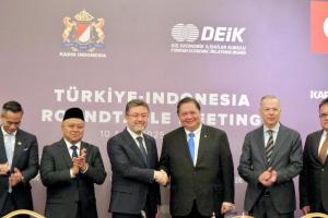 Menko Airlangga Wakili Presiden RI pada Turkiye-Indonesia CEO Roundtable Meeting, Dorong Kerja Sama Perdagangan Indonesia-Turki
