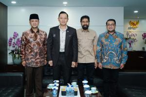 Bertemu Gubernur Aceh Bersama Mentrans, Menko AHY Pastikan Sinergisitas Pemerintah Pusat-Daerah Terjaga
