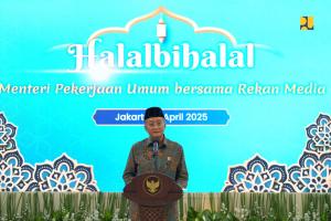 Halal Bihalal Bersama Wartawan, Menteri Dody: Peran Media Strategis dalam Menyampaikan Capaian Kami