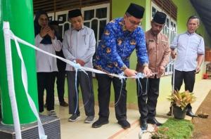 Wakil Bupati Tanah Datar Resmikan Pemakain enam Pansimas