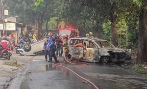 Warga Melawan, Depok Membara! Massa Bakar 3 Mobil Polisi Saat Tangkap Warga Diduga Pelaku Penyerobotan Lahan
