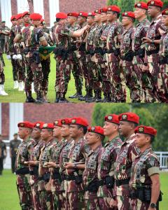 Sertijab Pejabat Strategis Kopassus