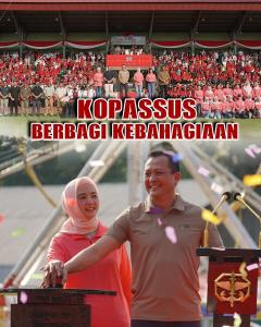 Kopassus Berbagi Kegembiraan "Adik-adik Bermimpi, Kopassus Mewujudkan"