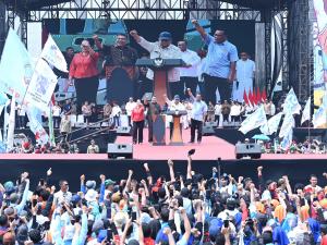Prabowo, Presiden Pertama yang Hadir di Acara Hari Buruh Internasional