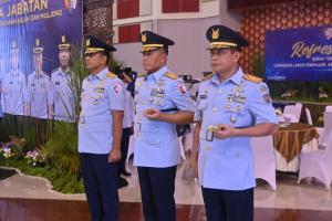 Danlanud Sultan Hasanuddin Hadiri Sertijab Tiga Komandan Pangkalan TNI AU Di Jajaran Koops Udara II