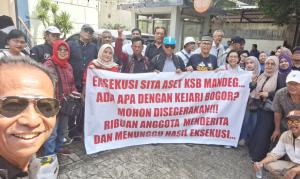 Ratusan Nasabah Gruduk Kejagung, Pertanyakan Keseriusan Kejari Bogor Sita Aset KSP SB