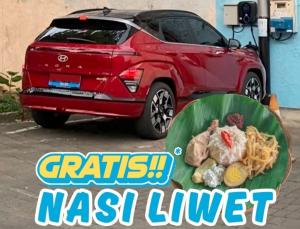 Keren Warung Solo Sediakan SPKLU, Gratis Nasi Liwet loh