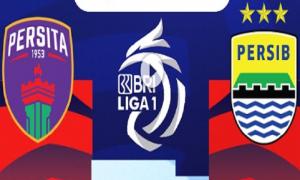 Skor  Persita vs Persib Bandung 1-1 : Gol Cepat Kastaneer Menit 2, Dibalas Eber pada Injury Time   
