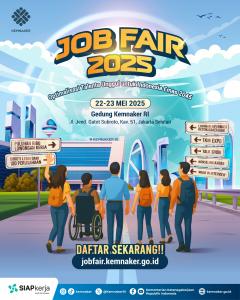 Kemnaker Kembali Gelar Job Fair 2025, Tersedia 52 Ribu Lowongan Kerja