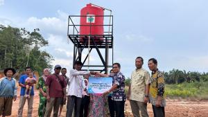 PTPN IV Regional 4 Bangun Sumur Bor Warga