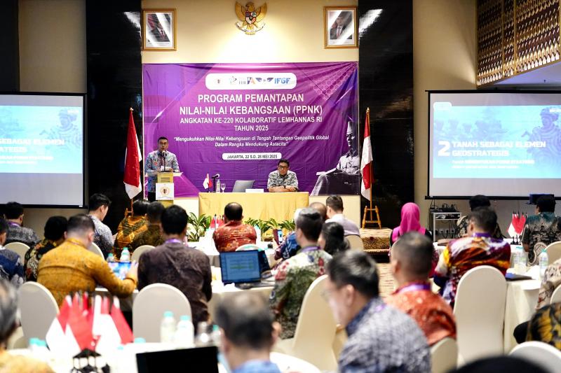 Jadi Pembicara di LEMHANNAS, Wamen Ossy: Tanah dan Tata Ruang Pilar Ketahanan Nasional