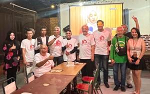 Pemred indonews.id Rayakan Ulangtahun, Nobar MotoGP dan F1