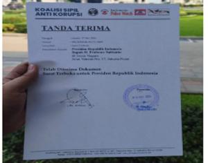Koalisi Sipil Masyarakat Anti Korupsi Kirimkan Surat Terbuka kepada Presiden Laporkan Dugaan Korupsi di PLN EPI