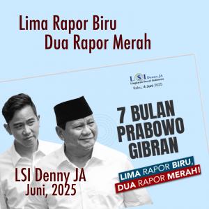 LIMA RAPOR BIRU, DUA RAPOR MERAH