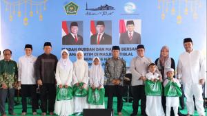 Kementerian Agama dan Masjid Istiqlal Gelar Makan Bergizi Bersama 1.500 Anak Yatim