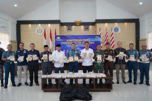 TNI Gagalkan Penyelundupan 48,54 Kg Sabu di Perairan Dumai