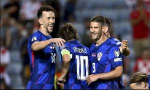 Matchday Kedua Kualifikasi Grup L, Kroasia Hajar Ceko 5-1, Gusur Montenegro dari Posisi 2   
