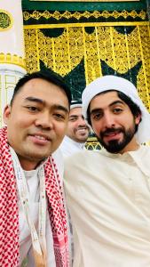 Gugun Gumilar bertemu Putra Mahkota Uni Emirat Arab Syaikh Hamdan bin Mohammed Al Maktoum
