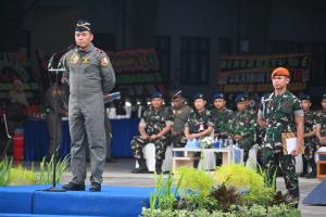 Danlanud Sultan Hasanuddin Pimpin Apel Khusus Peringatan HUT Ke-6 Skadron Udara 33