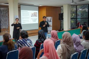 DJP Jaksel II Gandeng Pelaku UMKM Disabilitas GERKATIN di Kegiatan BDS