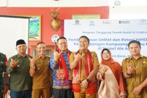 Nagari Aie Angek Kecamatan X Koto Diresmikan Sebagai Kampung Bumbu Randang