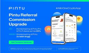 Perluas Akses Investasi Crypto, PINTU Tingkatkan Komisi Referral Program