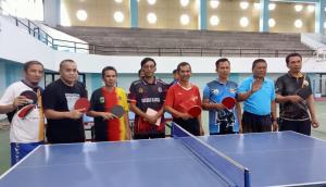 PWI Tanah Datar Berhasil Juara Tenis Meja Porwaprov Bank Nagari Open 2025 di Payakumbuh