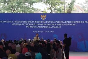 Pembiayaan PNM Mekaar di Banyuwangi Tembus Rp 3,48 Triliun, Wapres Gibran Apresiasi Peran Perempuan Pelaku Usaha