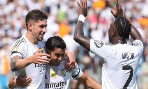 Skor Sementara RB Salzburg vs Madrid 0-2:  Gol Vinicius-Valverde Bawa El Real Unggul Sementara