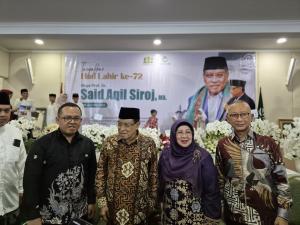 Para Tokoh Nasional Hadir di Acara Ulang Tahun ke-72 KH. Said Aqil Siroj