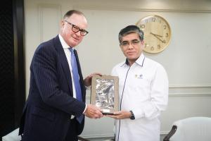 Menaker dan Dubes Austria Bahas Peluang Kerja Sama Pelatihan Vokasi