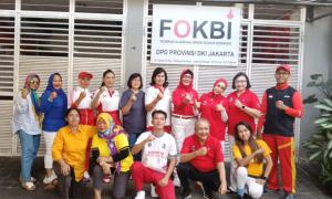 FOKBI Jakarta Lepas Atlet ke Festival Olahraga Masyarakat di Lombok