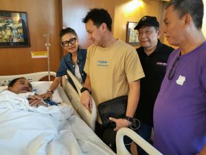 Bakal Calon Ketua Umum IMI Moreno Soeprapto Mengunjungi Dr Bagus Darmayasa Mantan Ketua IMI Bali