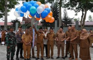 Bupati Tanah Datar Launching Inovasi Gerakan Taat Pajak Untuk Daerah di Limo Kaum