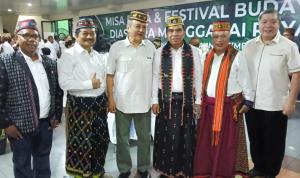 Diaspora Manggarai Gelar Misa Raya dan Pentas Seni Budaya
