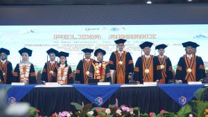 Direktur Politeknik STIA LAN Jakarta Buka PKKMB bagi 401 Mahasiswa Baru Sarjana Terapan, Magister Terapan, dan Doktor Terapan Tahun Akademik 2025/2026
