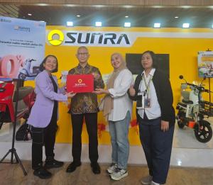 Sunra Indonesia Gandeng BNI Hadirkan Cicilan 0% Untuk Motor Listrik Ramah Lingkungan