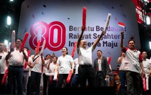 Gelorakan Semangat Nasionalisme, Bank Mandiri Meriahkan Pesta Rakyat HUT RI Ke-80 di Bundaran HI