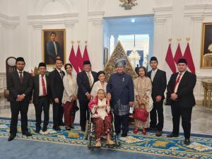 HUT ke-80 RI di Istana Merdeka Berlangsung Meriah, Sukartini Djojohadikusumo: Doa, Syukur dan Selamat Bekerja untuk Presiden Prabowo
