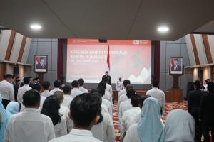 Gelar Upacara Bendera HUT RI ke-80, Kemenko Perekonomian Bangkitkan Tekad Perjuangan Memajukan Ekonomi Bangsa
