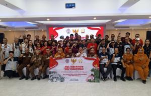 PPMKI Bantu 15 Kursi Roda dan Ajak Veteran Kirab Kemerdekaan