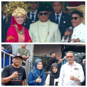 Diva Aurel, Putri Wartawan Tanah Datar Dengan Lagu Tabole Goncang Istana Negara