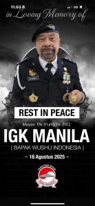 Gubernur ABN NasDem, Mayor Jenderal (Purn) I Gusti Kompyang (IGK) Manila Wafat, Berikut Perjalanan Kariernya