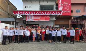 Rayakan HUT ke-80 RI, PNM Kabanjahe Dorong Peserta Gunakan Wastra Nusantara