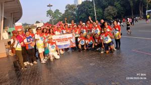 ISKA Gelar Fun Walk HUT ke-80 RI, Momentum Pererat Hubungan Antar-Ormas Khususnya Ormas Katolik