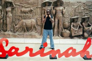 Sebelum Promosikan Pacu Jalur, Rapper AS Melly Mike Diajak Trip "Unfolding Jakarta"